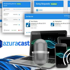 Can I enable public chat or messaging features for my AzuraCast radio station?