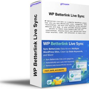 WP Betterlink ζωντανός συγχρονισμός