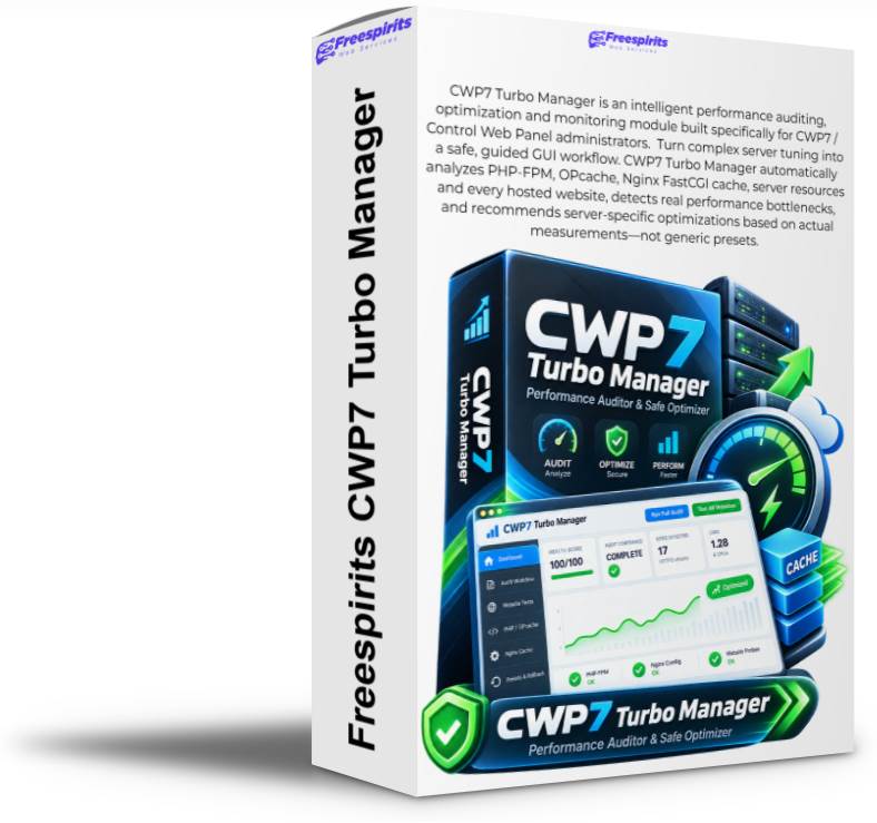 CWP7 Turbo Manager CWP7 Turbo Manager
